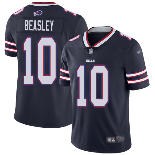 Men Buffalo Bills #10 Cole Beasley Limited Navy Blue Inverted Legend NFL Jersey->youth nfl jersey->Youth Jersey